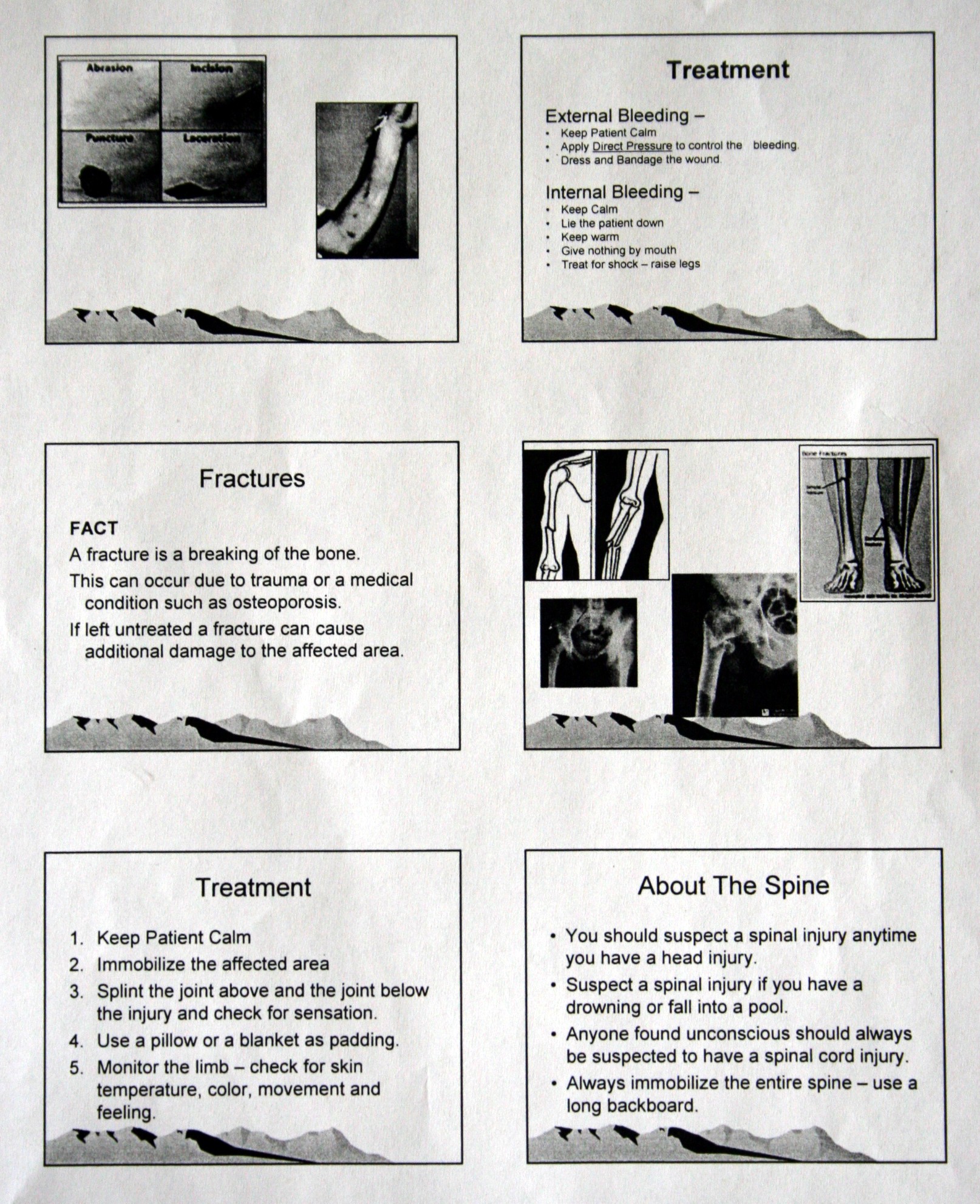 First Aid Page 3